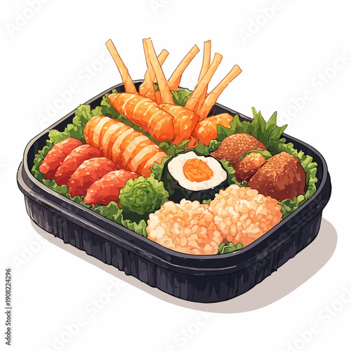 Bento Food Delicious Design