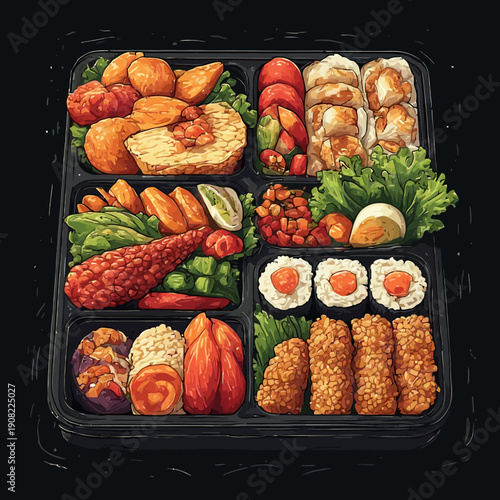 Bento Food Delicious Design