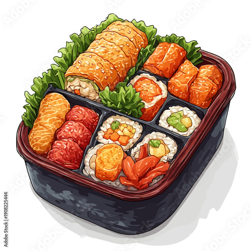 Bento Food Delicious Design