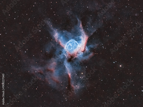 Foto Thor's Helmet Nebula