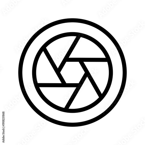 Precision Shutter Icon Pack for Digital Photography Apps and Modern Camera Lens Branding