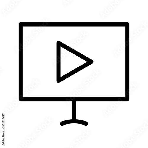 Sleek Video Player UI Icon Set for Modern Streaming Applications and Web Interfaces