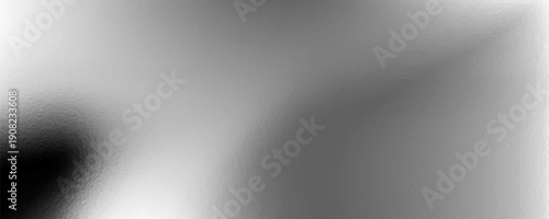 Silver foil background with metal mirror texture. Chrome gradient surface with light gloss simple abstract eps 10