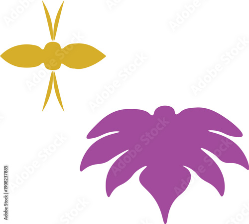 Floral pattern. wood carving pattern