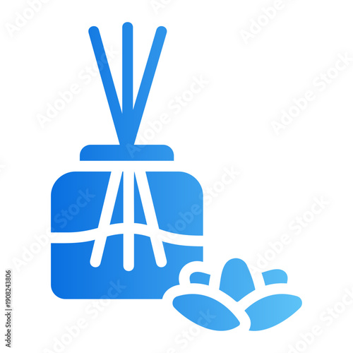 Essential diffuser Line Gradient Icon