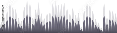 Soundtrack icon. Sound beat pulse black element