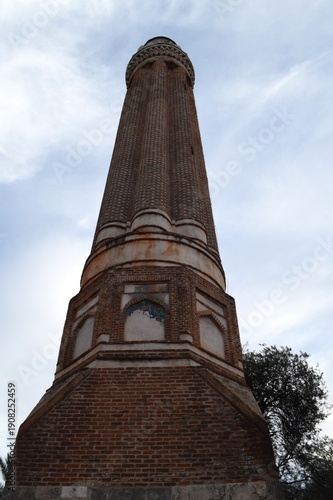 The architecture of the Turkish seaside resort city of Antalya