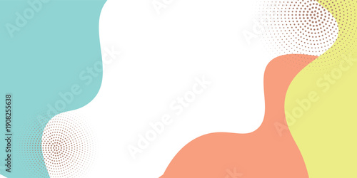 Abstract geometric pop art background with wave pattern. Vector pattern. wave abstract background. trendy 80s-90s Memphis style geometric design overlay