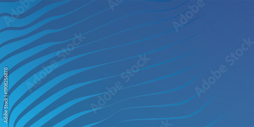 Elegant deep sea blue background with dark blue tones with wavy lines. Vector eps texture.