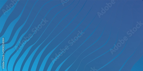 Elegant deep sea blue background with dark blue tones with wavy lines. Vector eps texture.