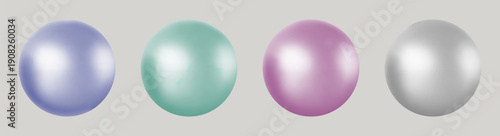 Realistic glossy  rainbow ball.Abstract 3D light bubble with glare.Geometric abstract  iridescent liquid shape.