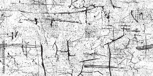 Scratched grungy endless pattern . seamless pattern texture. Organic overlay pattern . Vector repeatable scratchy texture .Screen print endless pattern texture. Scratches background texture.
