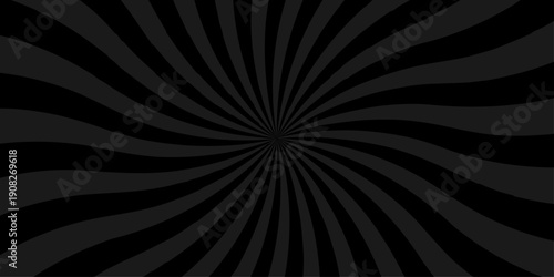 Vector sunray stripe background. Light sunburst glowing background. Sunburst pattern summer social banner. vector illustration pattern beam rays. Spiral radial striped backdrop design.