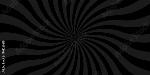 Vector sunray stripe background. Light sunburst glowing background. Sunburst pattern summer social banner. vector illustration pattern beam rays. Spiral radial striped backdrop design.