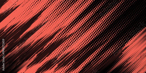 black red dragon decal brush fire volcano lava sakura Asia Japan anime style illustration sporty background banner style illustration.