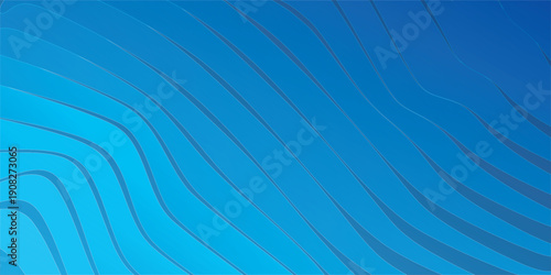 Elegant deep sea blue background with dark blue tones with wavy lines. Vector eps texture.