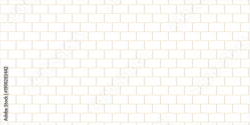 White brick wall background. architecture construction stone block brick wallpaper. seamless building cement concrete wall grunge background.