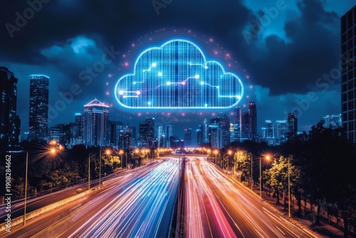 Cloud technology and smart city.