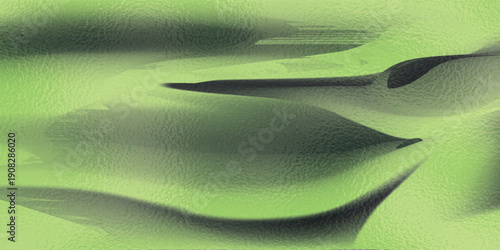 Color glass green textured background. Frosted blured texture in tiffany technique. Marble mixture of paints tile. Self-adhesive printing film for stained glass. Vector illustration