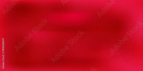 Red foil with frosted glass texture, shiny and glossy glitter background for fabric, surface, pattern, print art design.