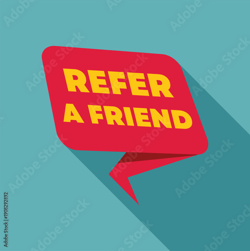 Referring a friend concept for promotion programs and loyalty applications