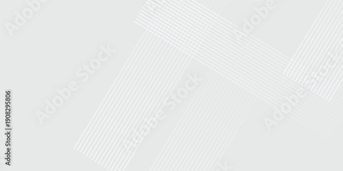 Gray minimal colour abstract background with white visable geometric lines and dynamic shapes composition design background vector illustration eps10. Perfect for modern projects basktop wallpaper.