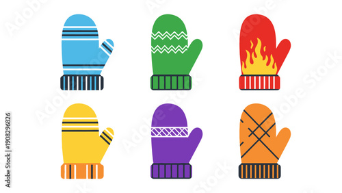 Colorful Winter Mittens Collection: Warmth, Style, and Seasonal Fun