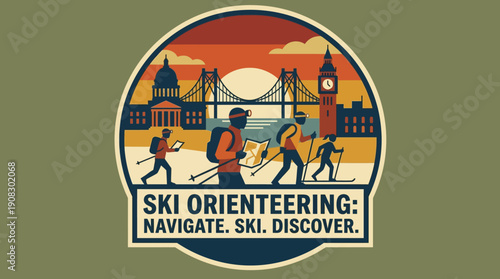 Ski Orienteering Navigate, Ski, Discover a Winter Adventure Landscape