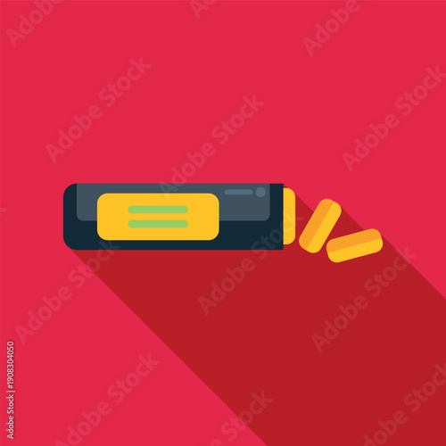 Gum container with mints or candy illustrating fresh breath and snack