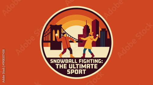 Snowball Fighting The Ultimate Sport - Winter Fun and Outdoor Activity