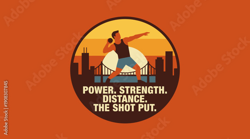 Shot Put Power, Strength, Distance and Athlete Training for Success
