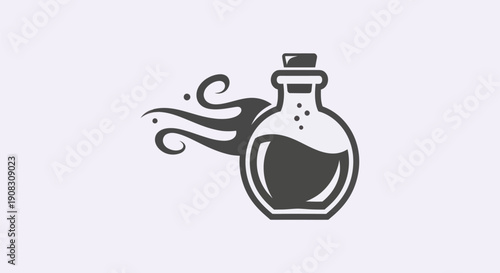 Potion bottle illustration