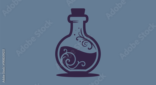 Potion bottle illustration