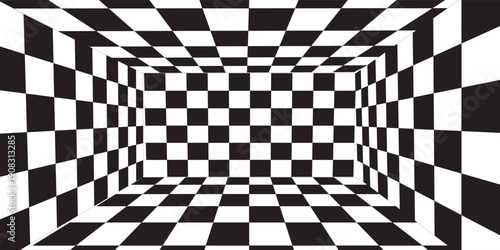 Race flag grunge background, car rally or motocross finish flag with vector checker pattern. Grunge race flag for car racing sport or bike speedway, motorsport