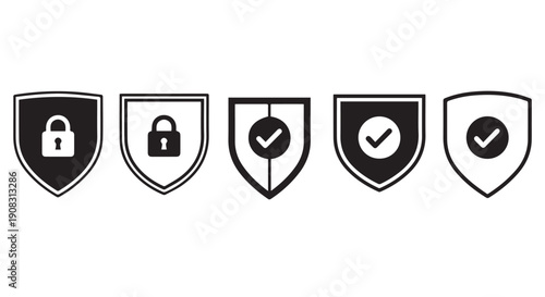 Business icons set, set of numbers and icons for web. Money, bank, contact, infographic. Icon collection
