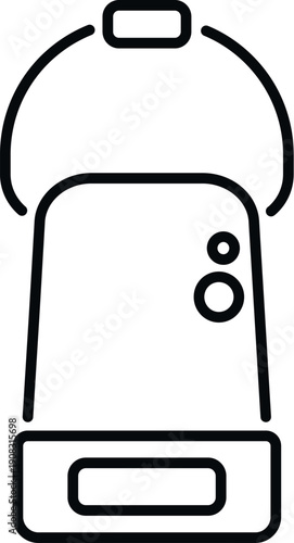 Thermal imager displaying infrared sensing device technology