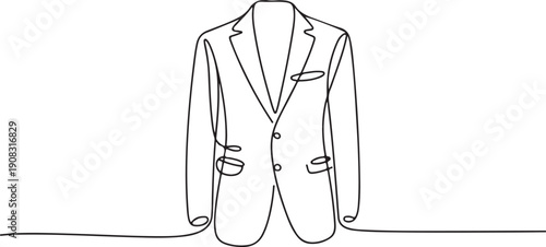 Professional Silhouette Graphic Minimalist Men's Fashion Outline 

