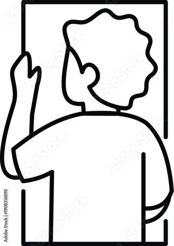 Child lying awake in bed, showing anxiety and difficulty sleeping