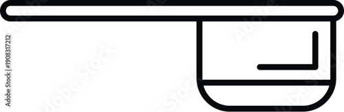 Measuring scoop for powder supplements or kitchen ingredients on white