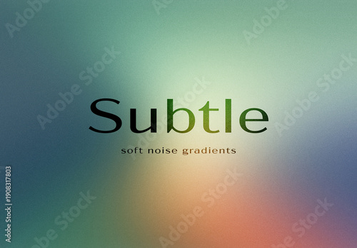 Subtle Noise Gradients