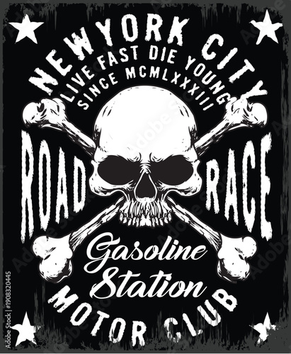 surreal-cat-magician-bat-illustration Skull T shirt Graphic Design