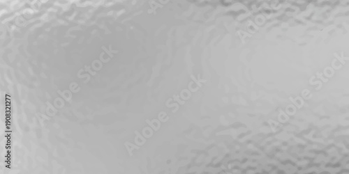 Silver gradient background. Foil paper, glitter effect. Chrome metal grey pattern. Gradation noise texture. Vector abstract illustration for web, card, bg, certificate design