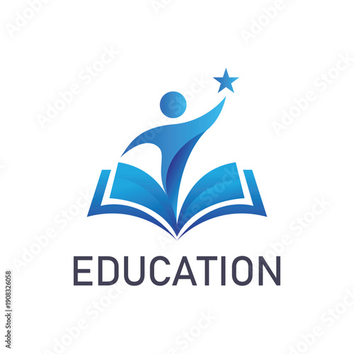 education, academic, school, college, madrasa, high school vector premium logo