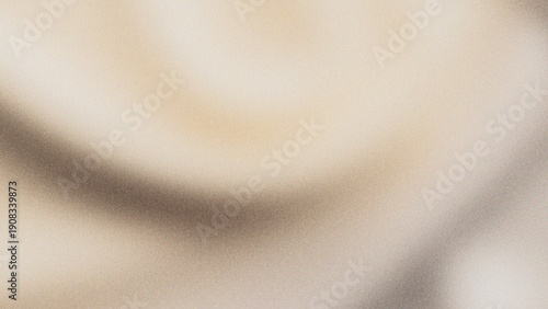 Abstract Pale Ivory and Tan Gradient Texture with Grainy Noise Effect banner poster header wallpaper backdrop design soft vanilla sand neutral organic silk smooth minimal parchment light cream