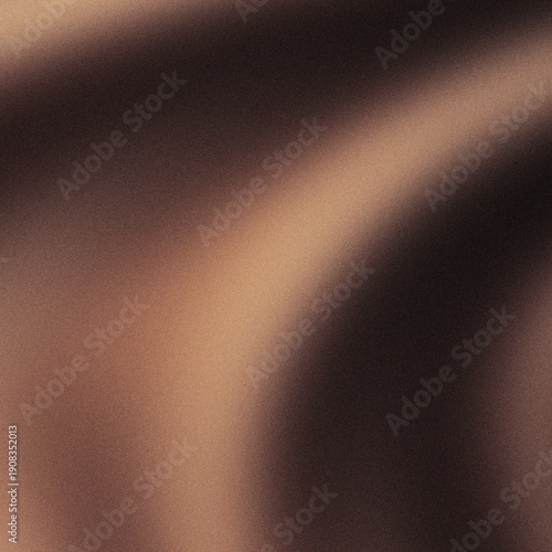 Abstract Rich Chocolate Brown Gradient Texture with Grainy Noise Effect banner poster header wallpaper backdrop design warm tan mocha coffee swirl organic shadow elegant wood earth tone landscape