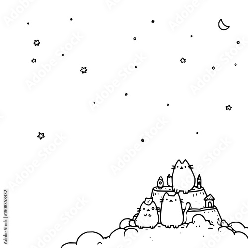 A perfectly homogeneous black field, representing the complete absorption of electromagnetic radiation.