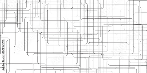 Digital geometric technology businesses illustration vector shape.  white triangle shapes layered in modern abstract pattern design. Modern and minimal concept white and gray abstract square pattern.