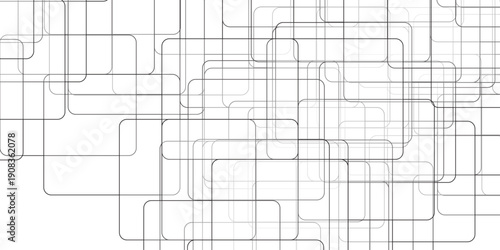 Digital geometric technology businesses illustration vector shape.  white triangle shapes layered in modern abstract pattern design. Modern and minimal concept white and gray abstract square pattern.