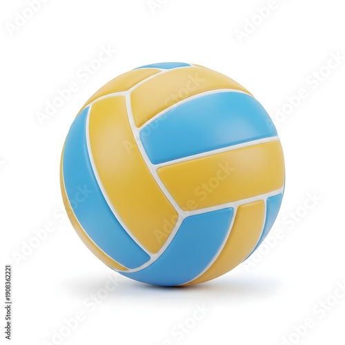 volleyball isolated on white background