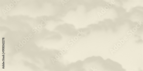 Retro beige halftone paper texture. Vintage craft ecru wallpaper with speckles, flecks, particles. Light cream grunge grain overlay background. Dirty dotted and specked canvas backdrop. Vector